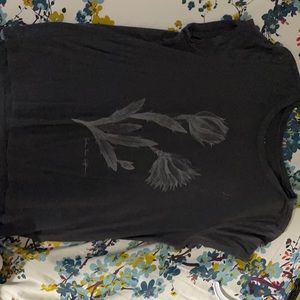Gray graphic tee from American eagle